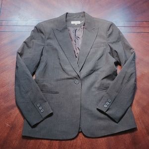 Calvin Klein One-Button Blazer